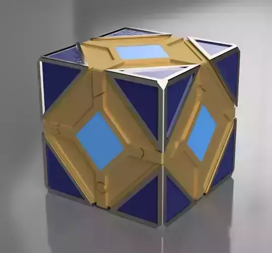 Jedi Holocron 3D Print 24 parts
