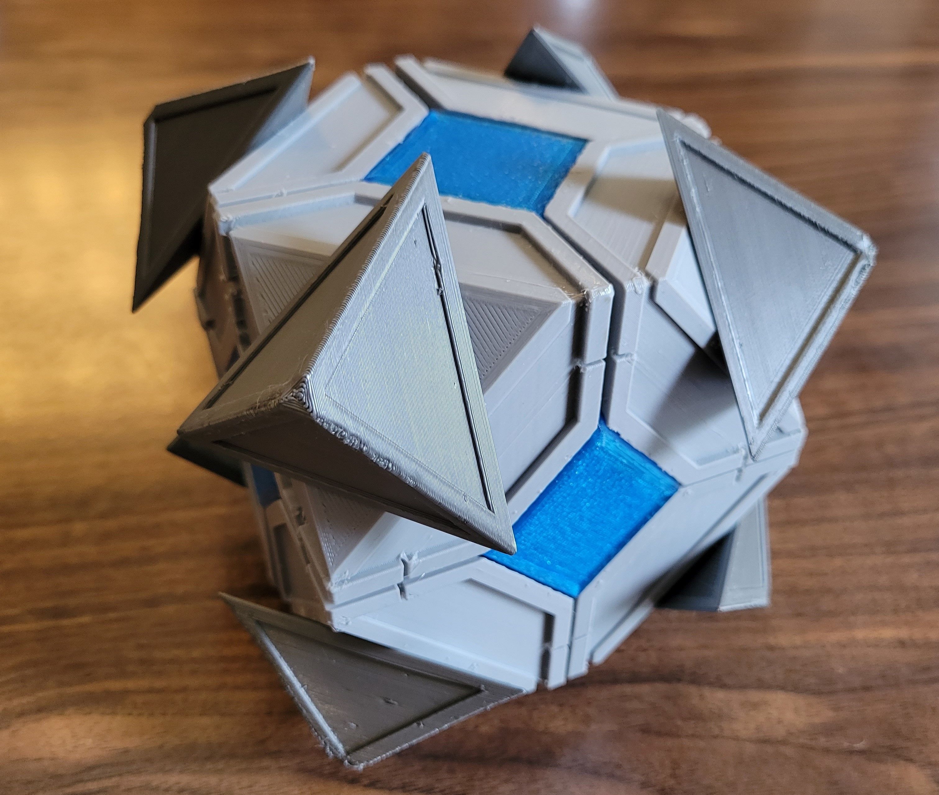 Jedi Holocron 3D Print 24 parts 3D print model_14