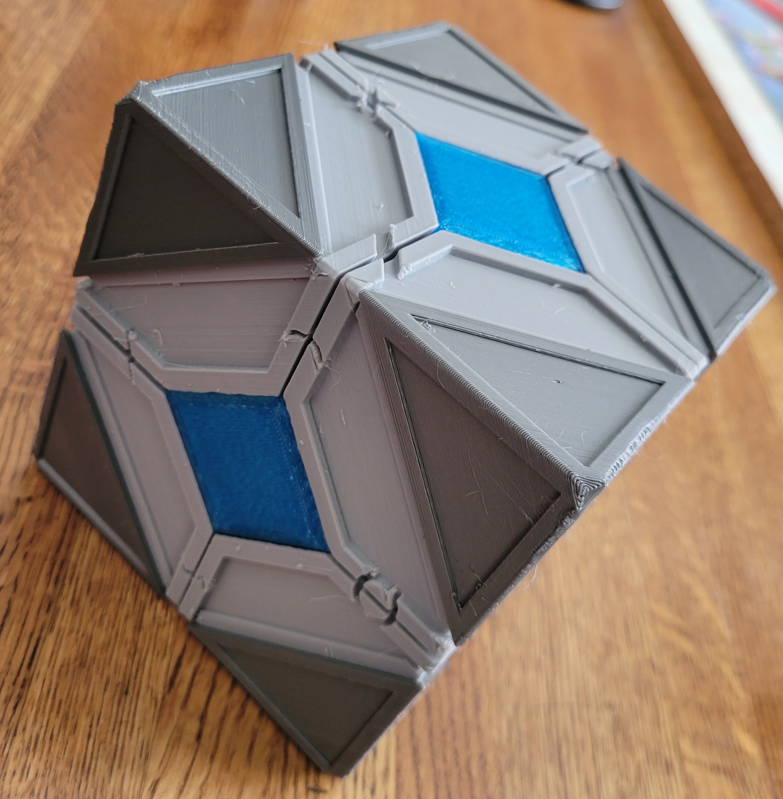 Jedi Holocron 3D Print 24 parts 3D print model_12
