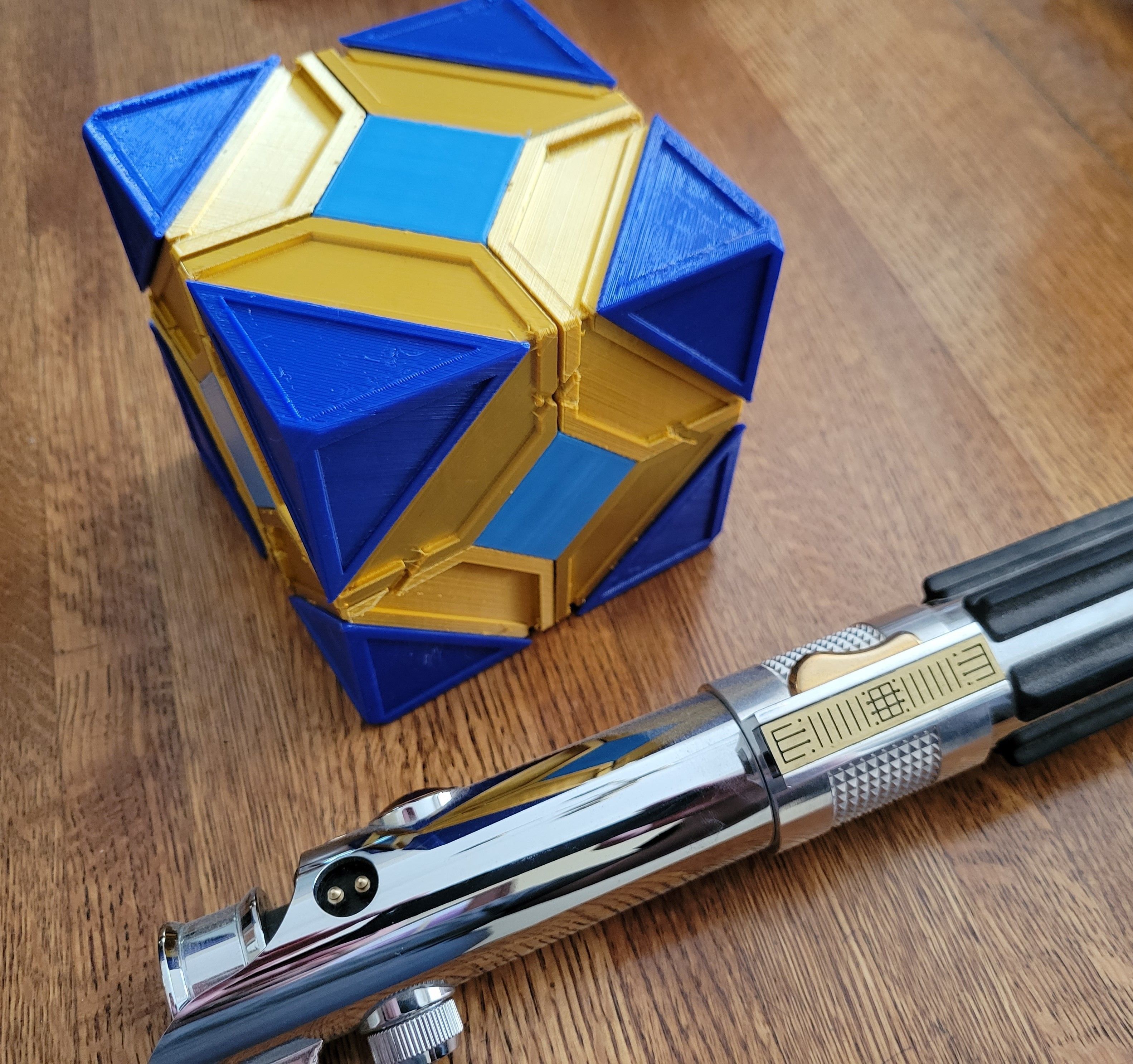 Jedi Holocron 3D Print 24 parts 3D print model_15