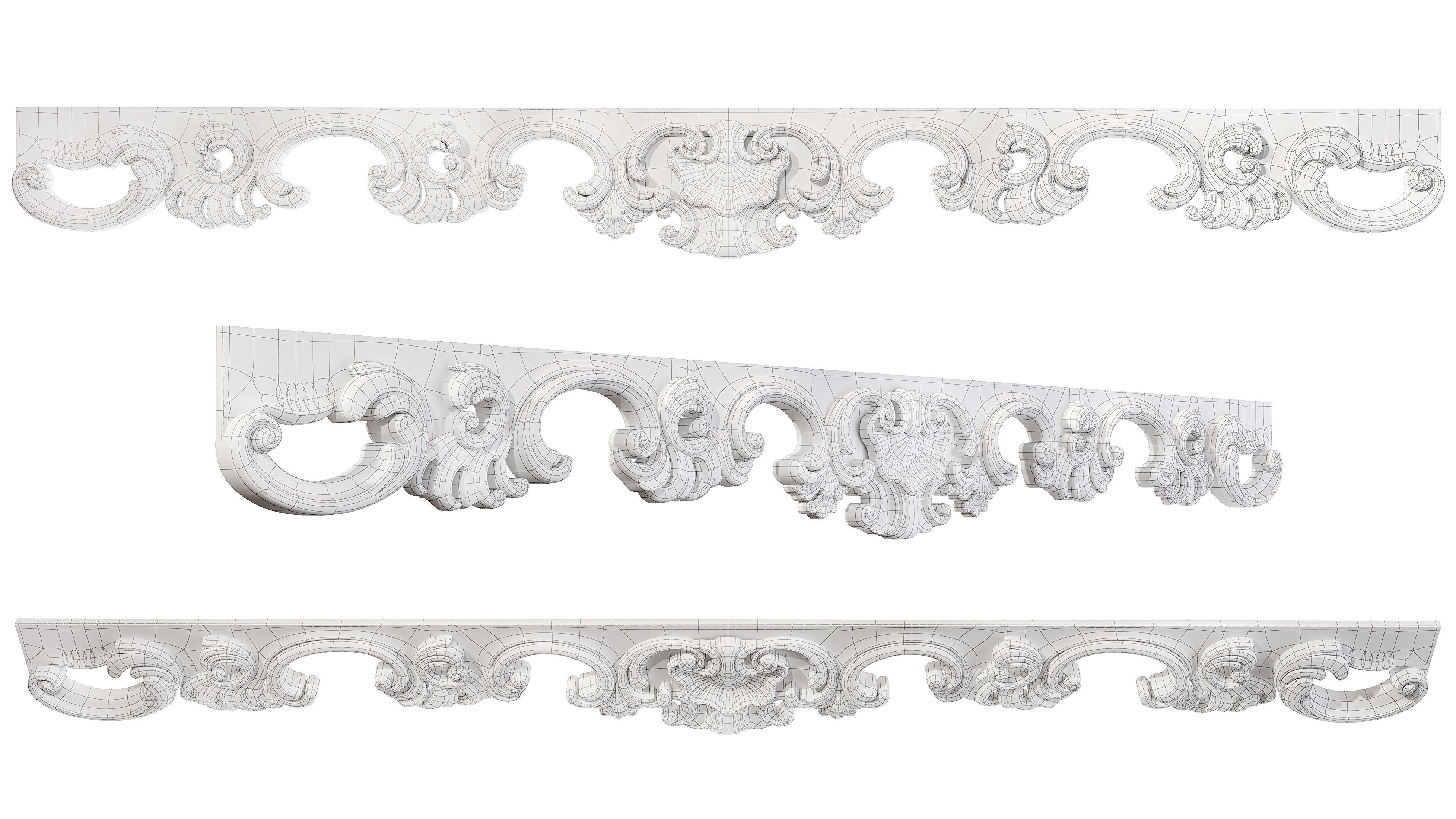 Classic carved 148 3D model_5