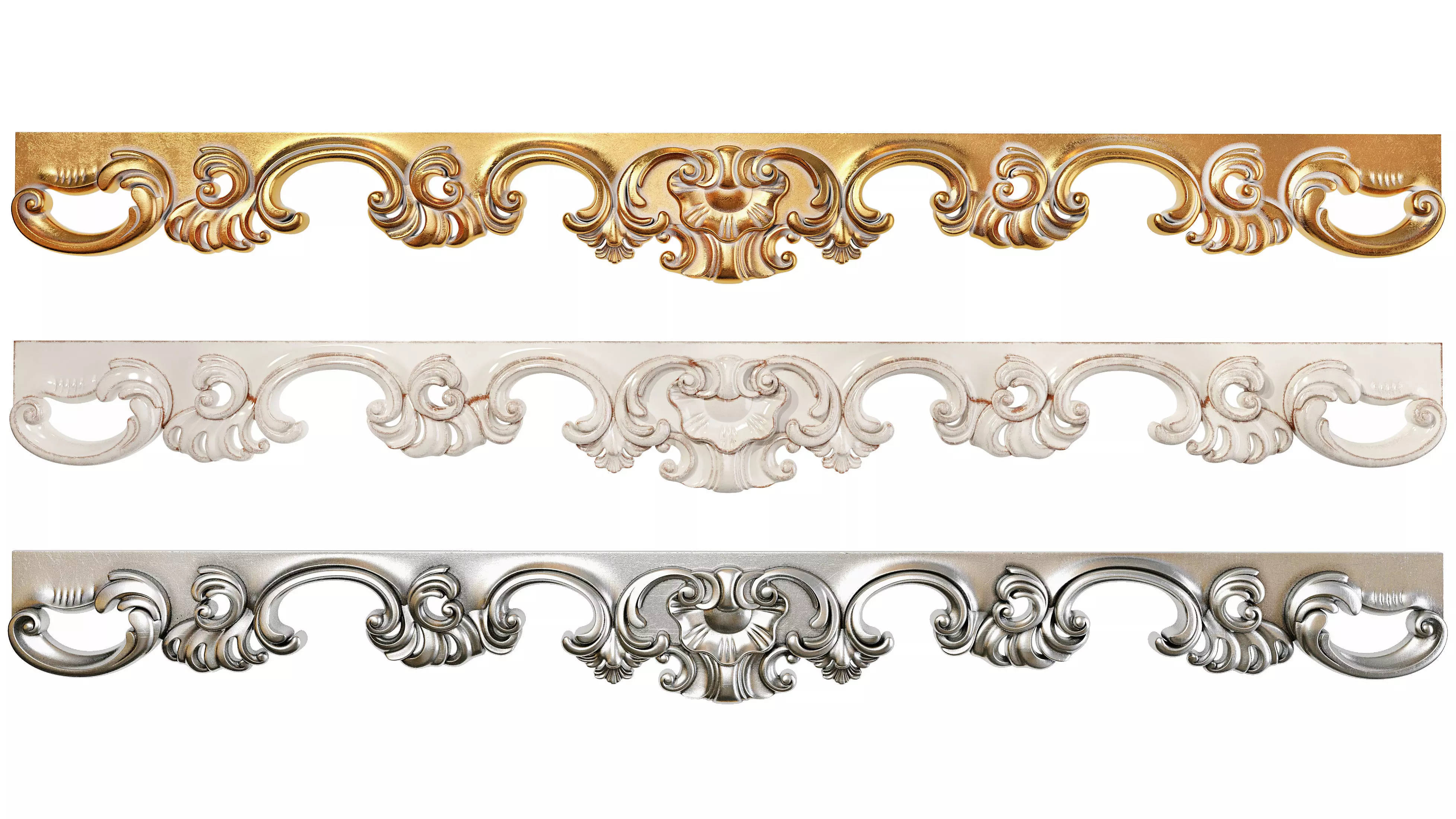 Classic carved 148 3D model_0