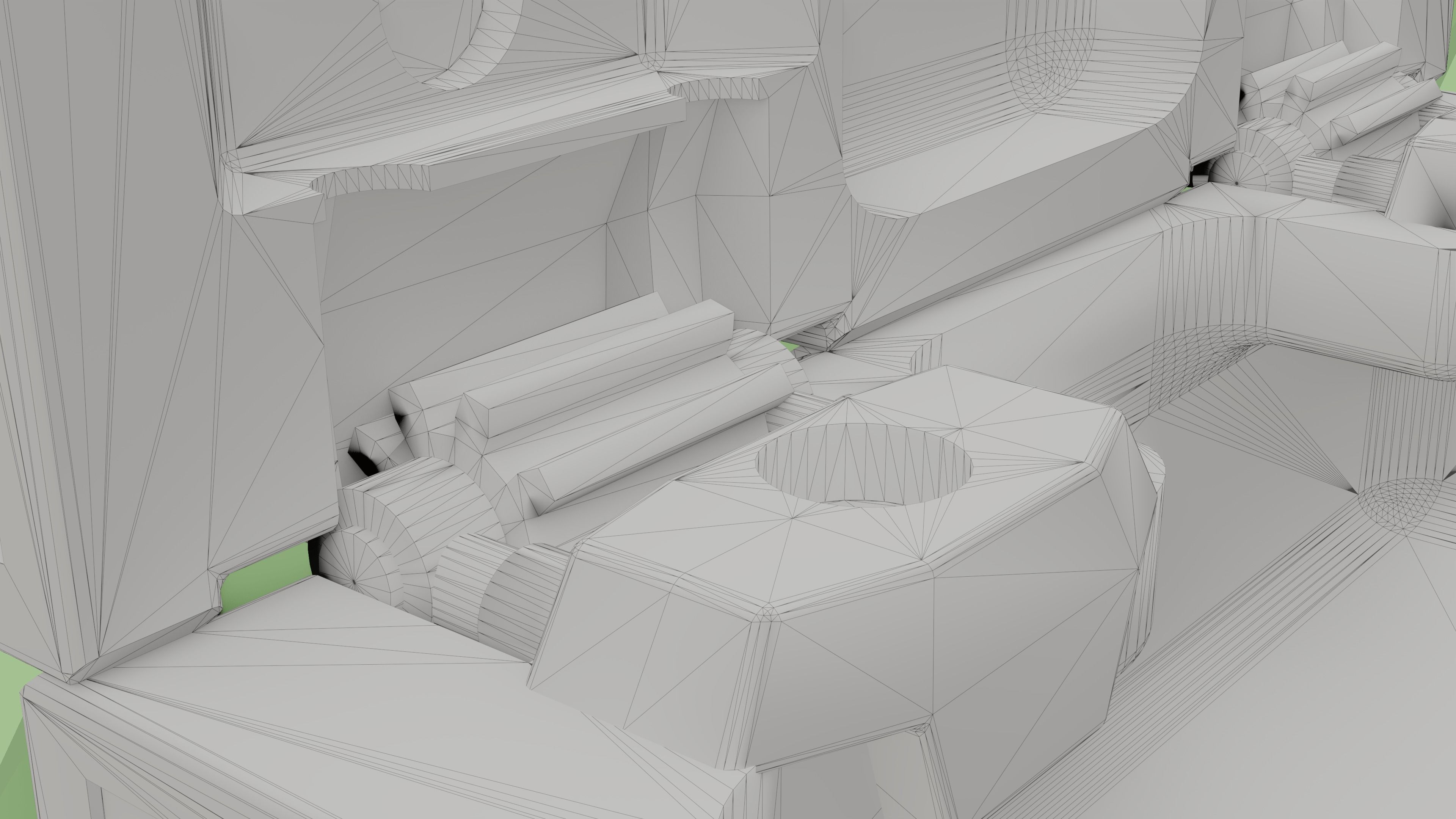 Sci-fi Chest - rigged animated - game ready Low-poly 3D model_37