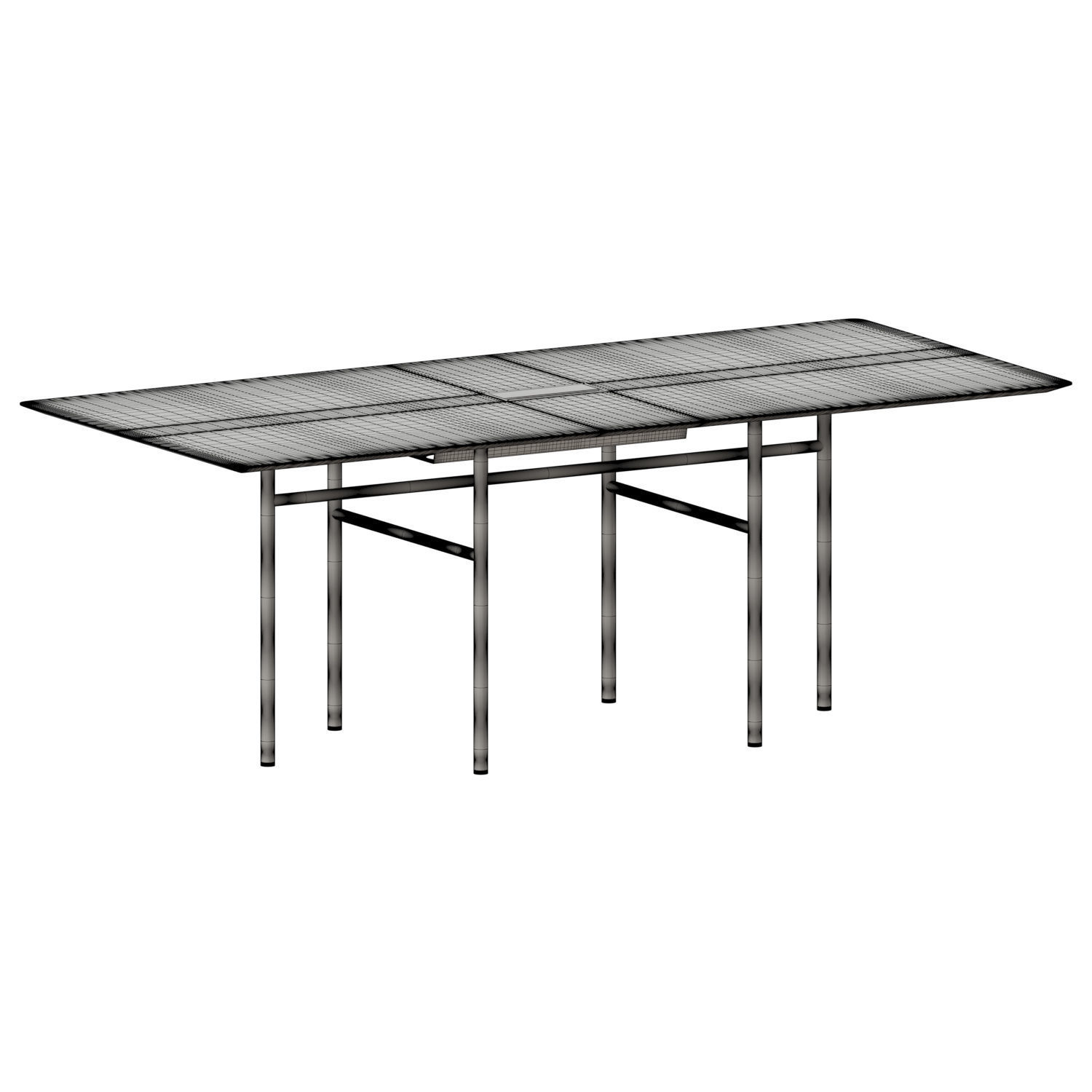 Snaregade Conference Table 3D model_4