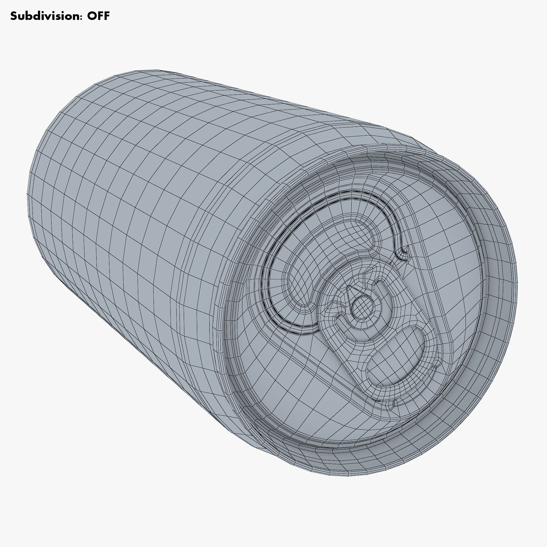 Aluminum Sleek Can 250ml v 2 3D model_24