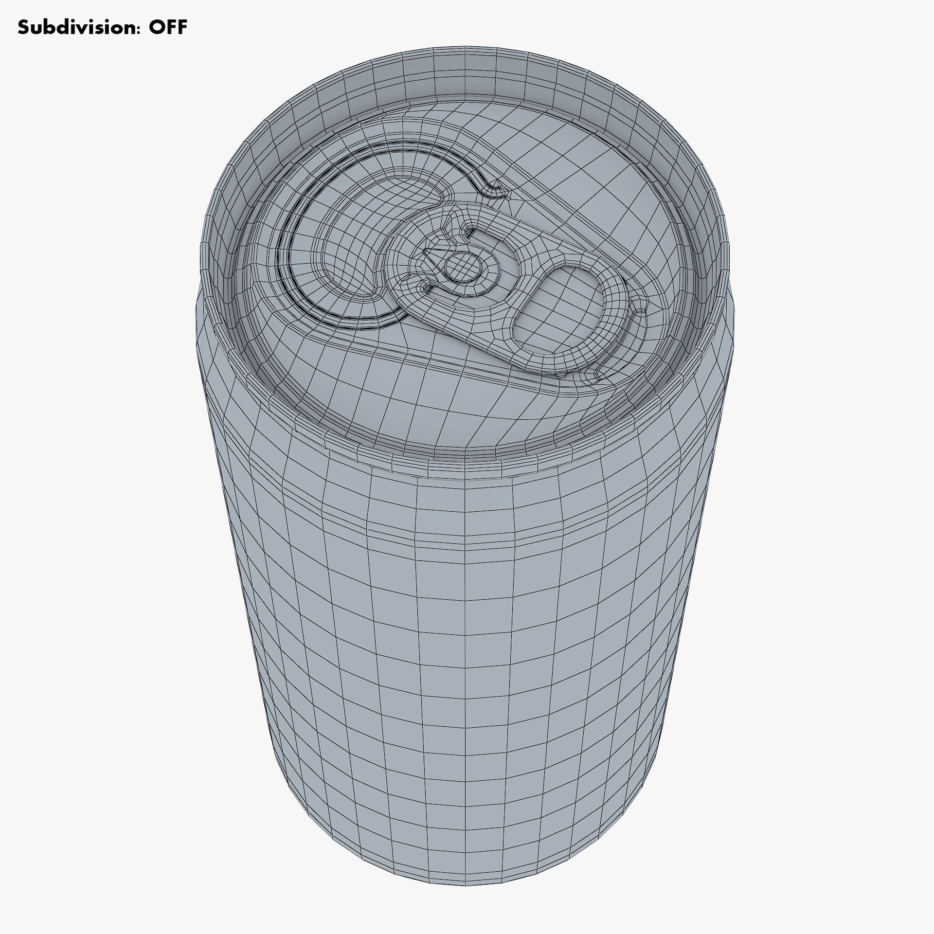 Aluminum Sleek Can 250ml v 2 3D model_14