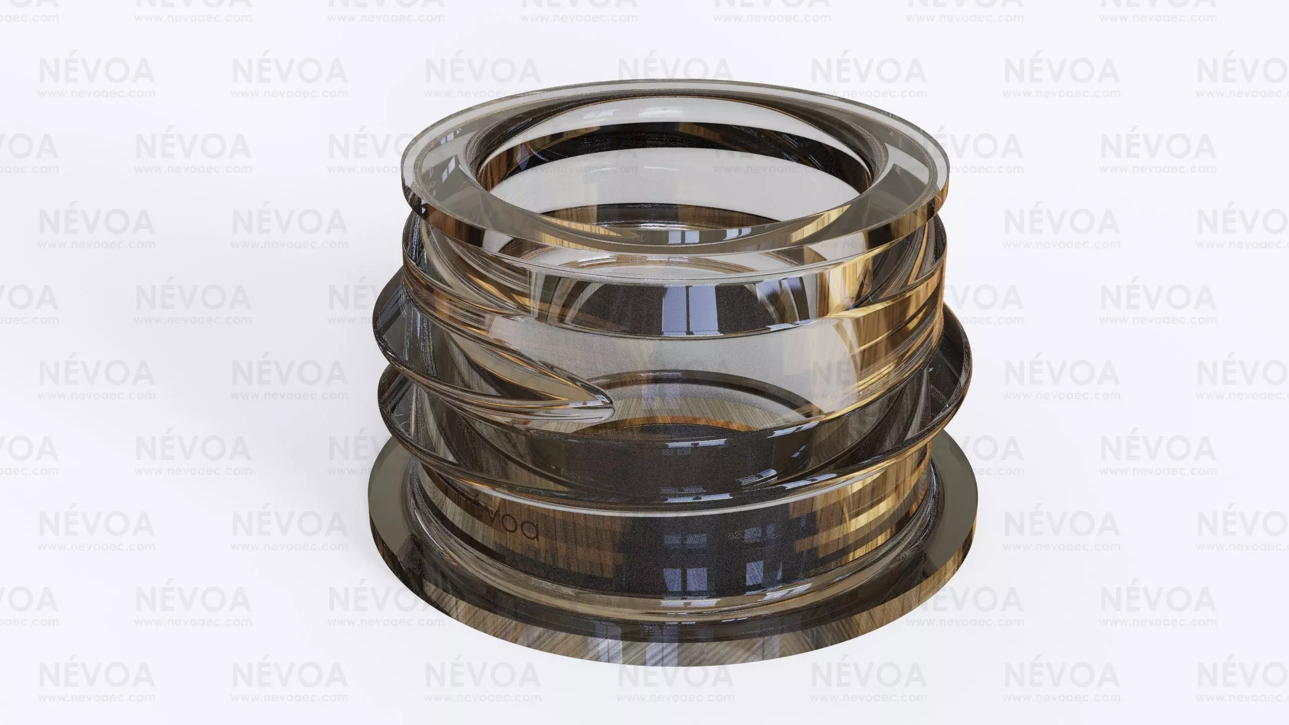 Neck finish - SP 100 - 24 - voluntary standard 3D model