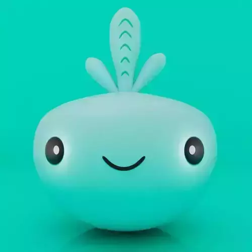 Cute Little Blob Monster 08 3D print model