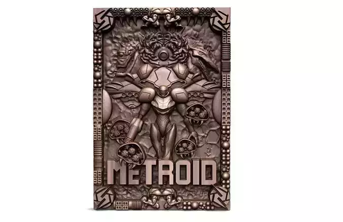 Metroid Samus CNC