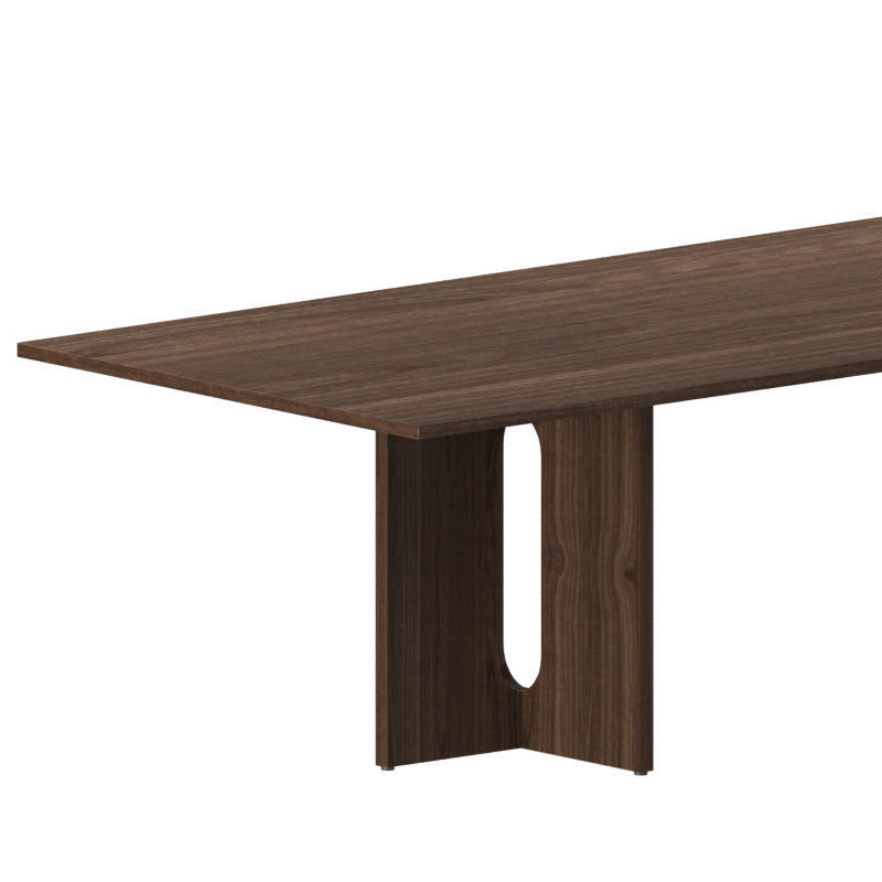 Androgyne Dining Table Rectangular 3D model_1