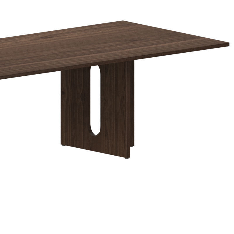 Androgyne Dining Table Rectangular 3D model_2