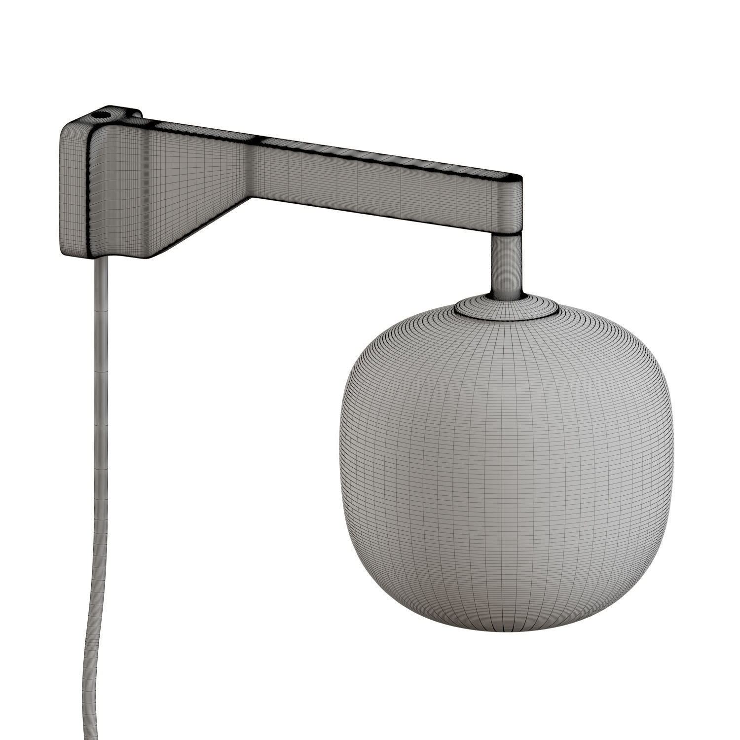 Rime Wall Lamp 3D model_4