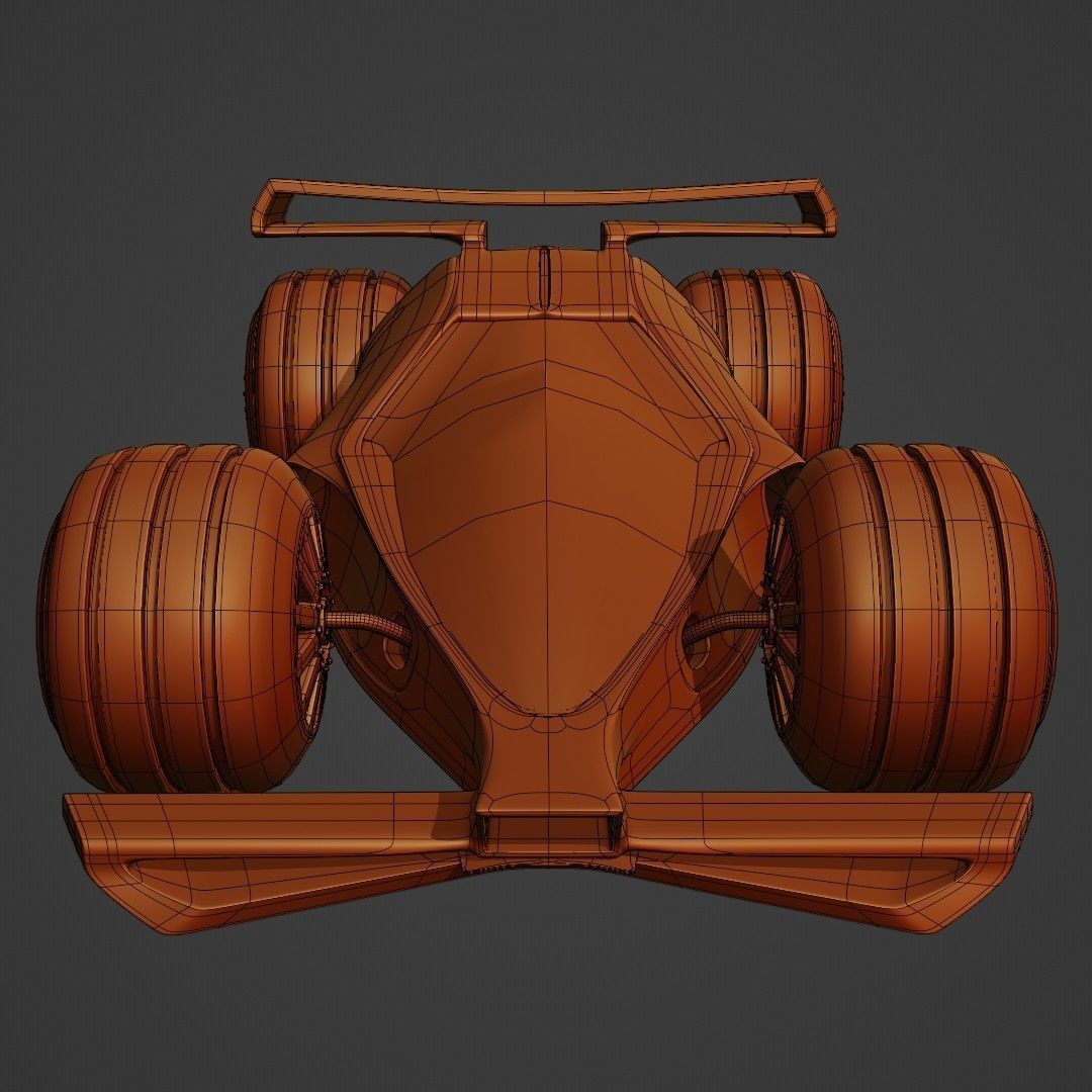 Sci Fi Car 3D model_6