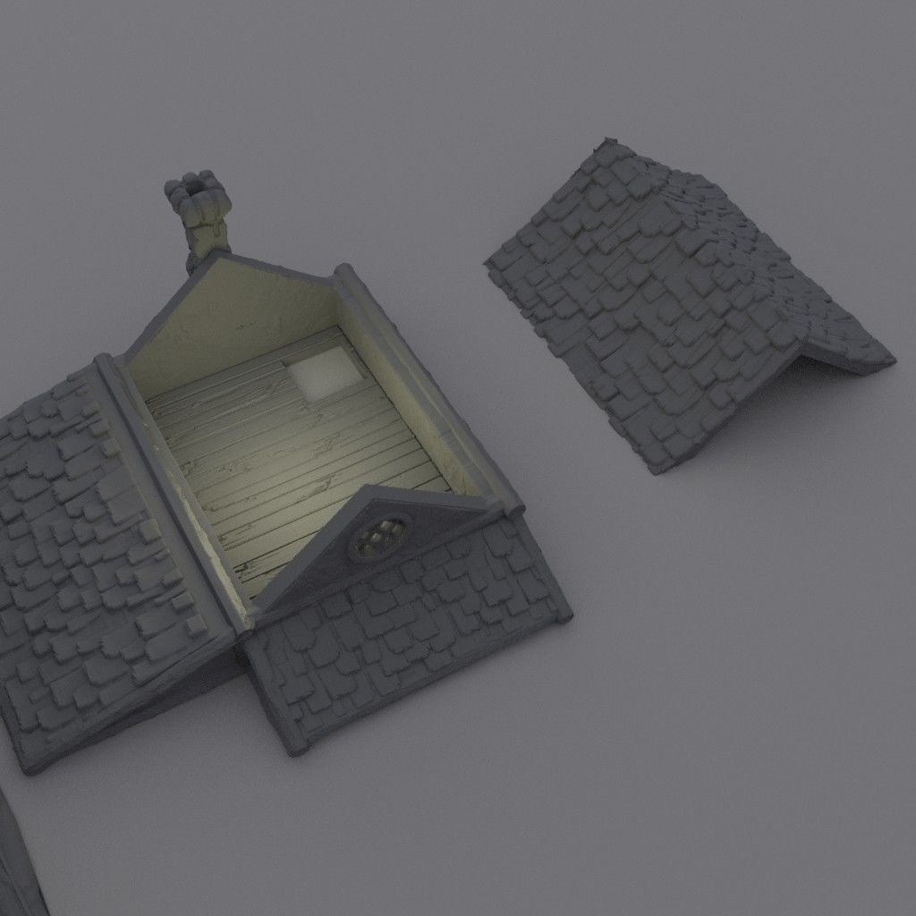 Seaside Shack Tabletop Terrain 28 MM 3D print model_5