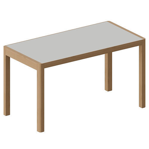 Workshop Table 3D model