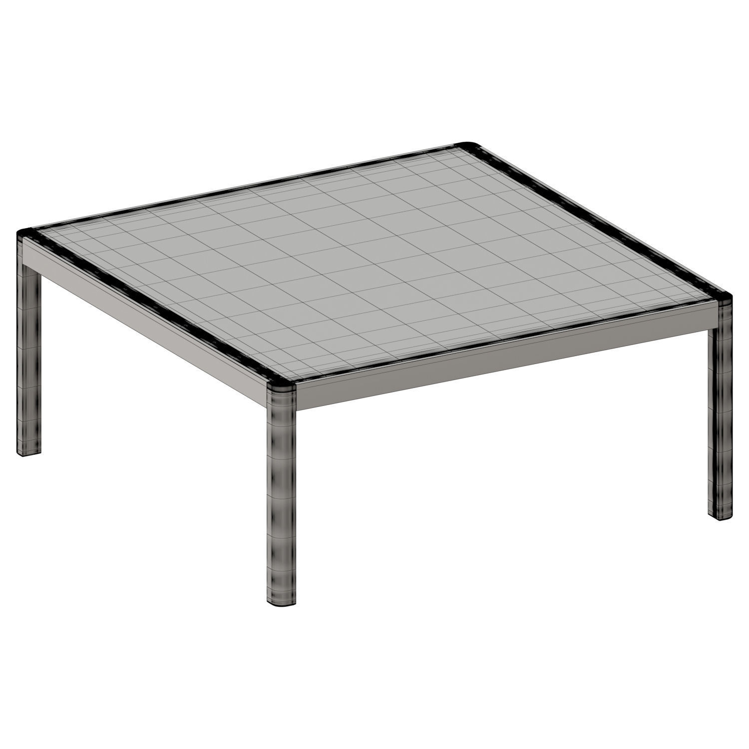 Workshop Coffee Table 3D model_4