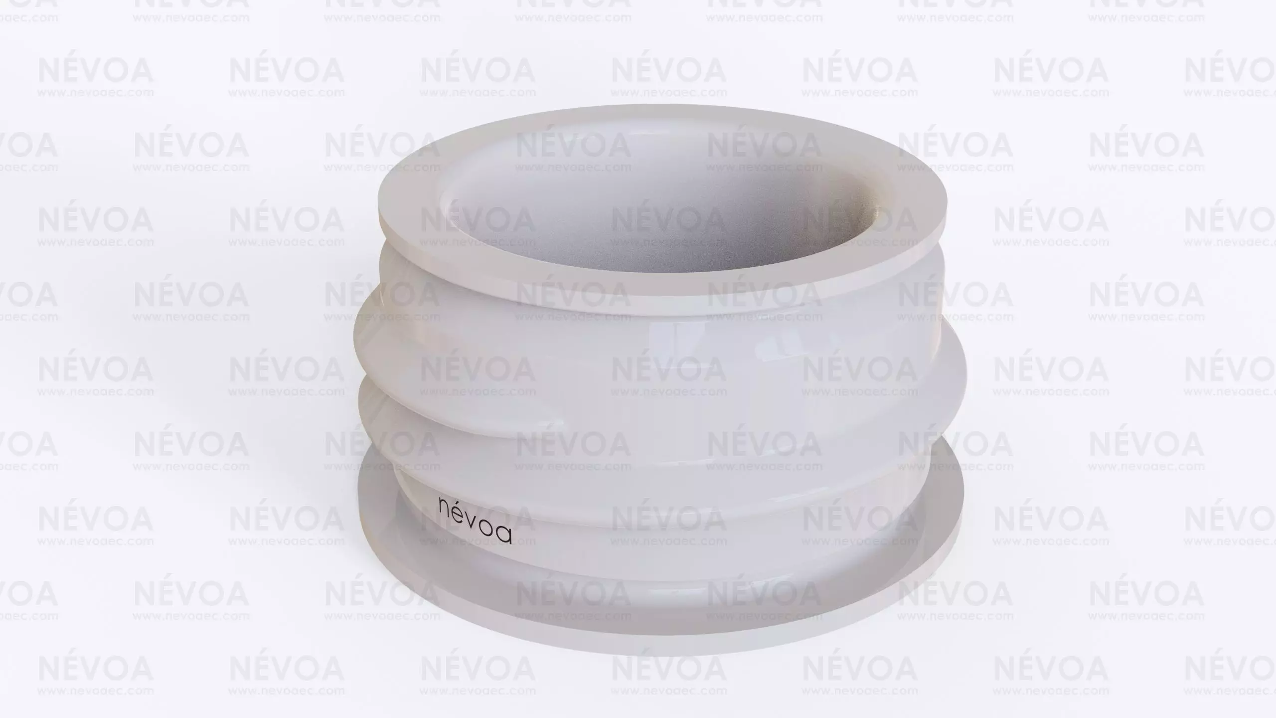 Neck finish - SP 100 - 28 BDF - voluntary standard 3D model_0