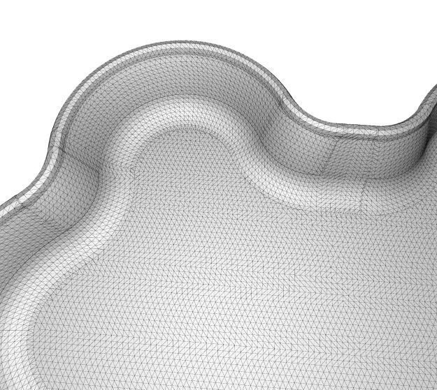 Wooden Food Plate 3D model_5