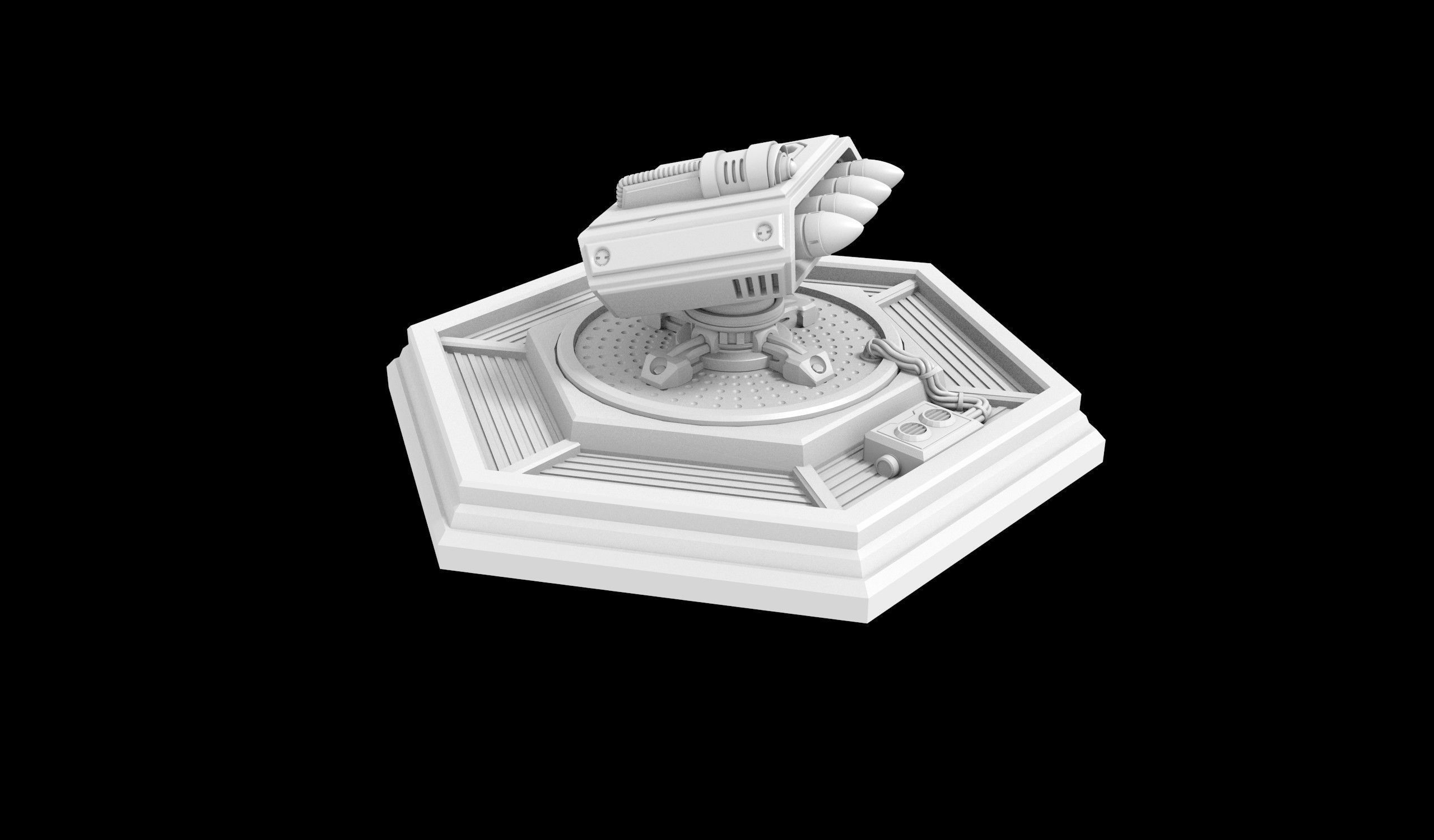 BUNKER 1 AND ALT WEAPONS - 3D PRINTABLE MODEL 3D 3D print model_15