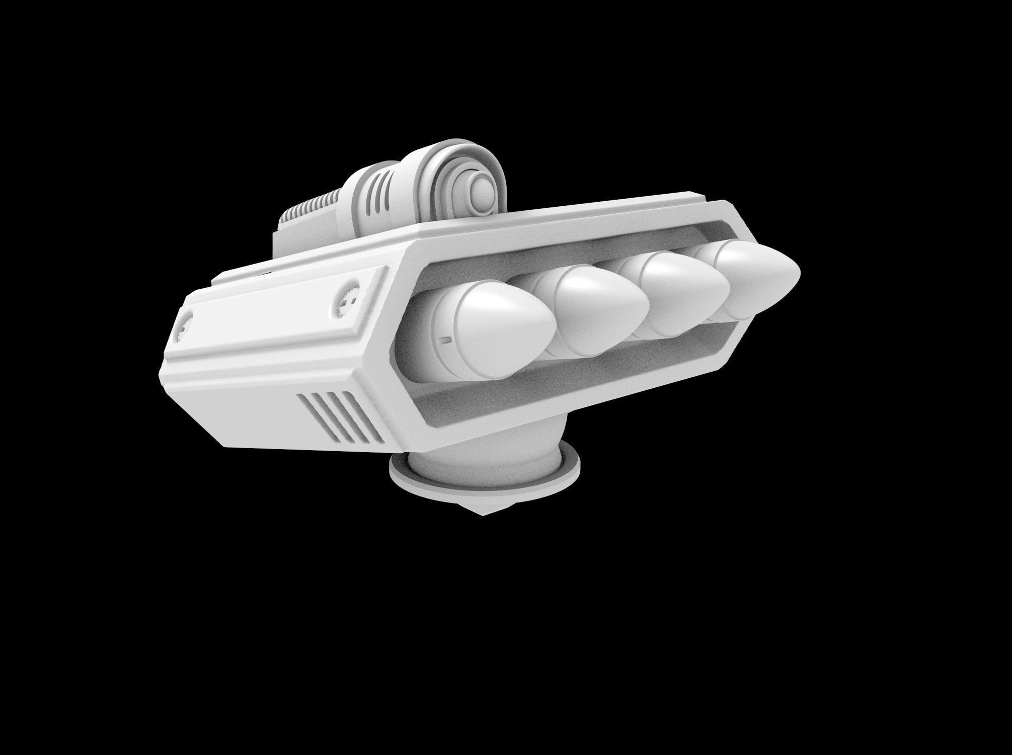 BUNKER 1 AND ALT WEAPONS - 3D PRINTABLE MODEL 3D 3D print model_13