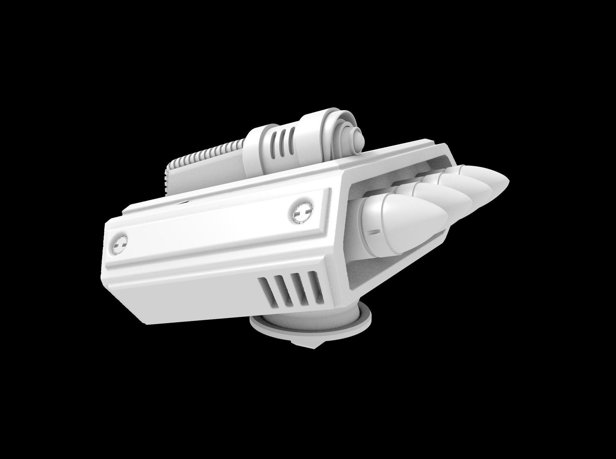 BUNKER 1 AND ALT WEAPONS - 3D PRINTABLE MODEL 3D 3D print model_12
