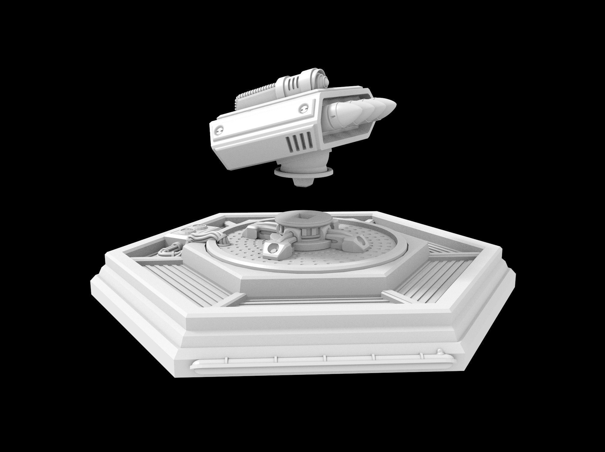 BUNKER 1 AND ALT WEAPONS - 3D PRINTABLE MODEL 3D 3D print model_10