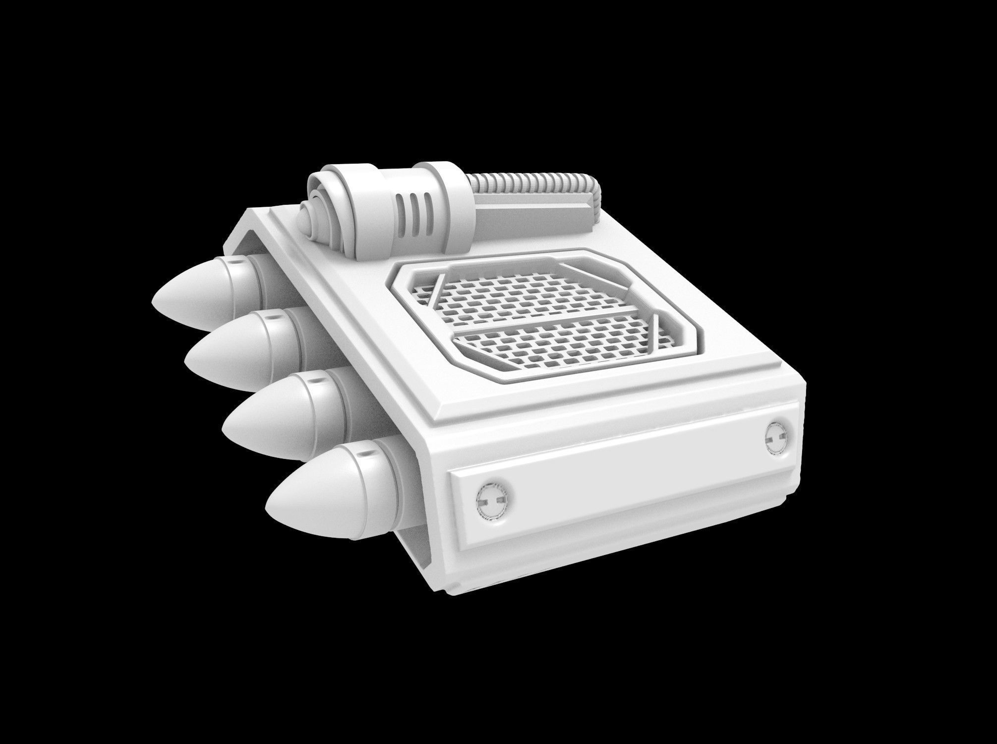 BUNKER 1 AND ALT WEAPONS - 3D PRINTABLE MODEL 3D 3D print model_11