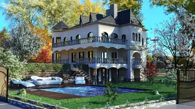 3d Landscape Architect House Design