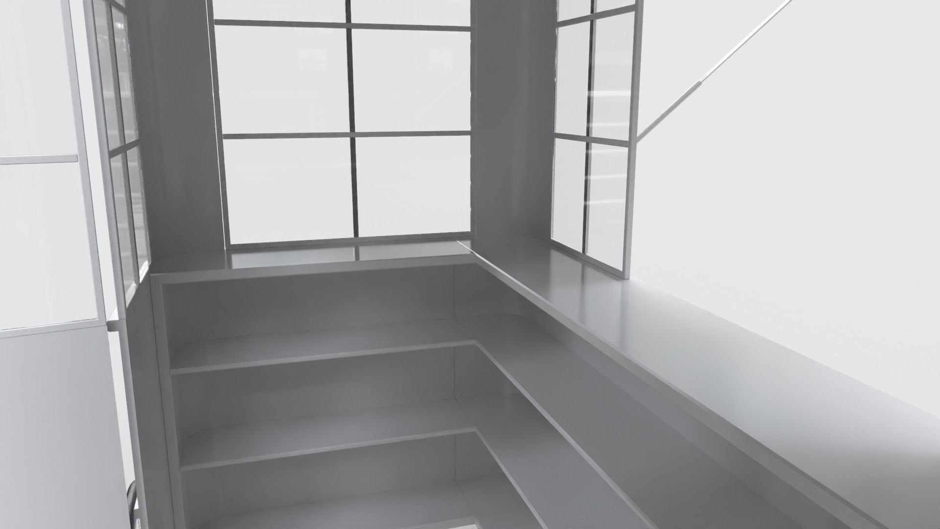 Bike Food Cart 3D model_9