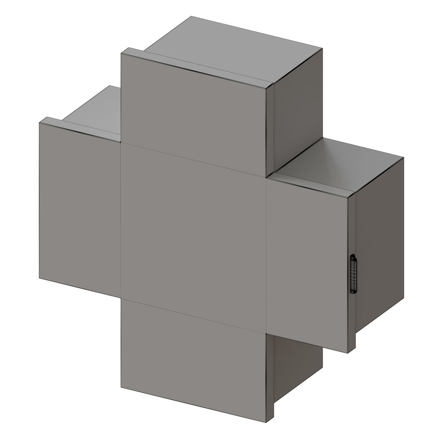 Cross Cabinet 3D model_4