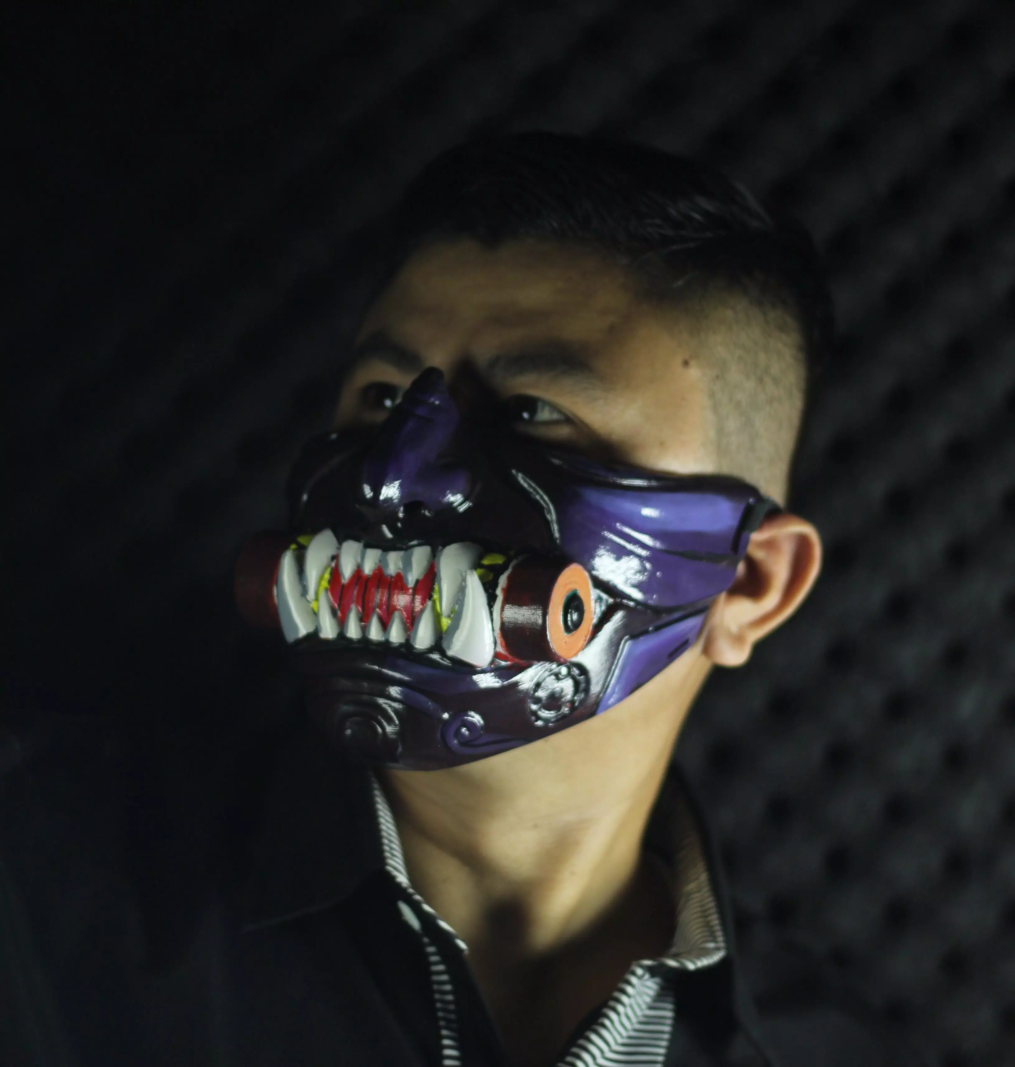 Oni mask 3D print model_0