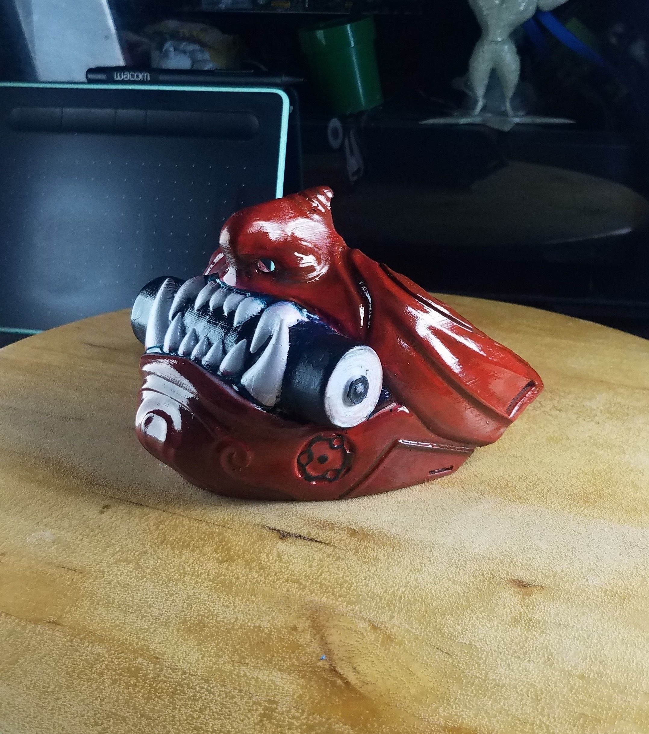 Oni mask 3D print model_4