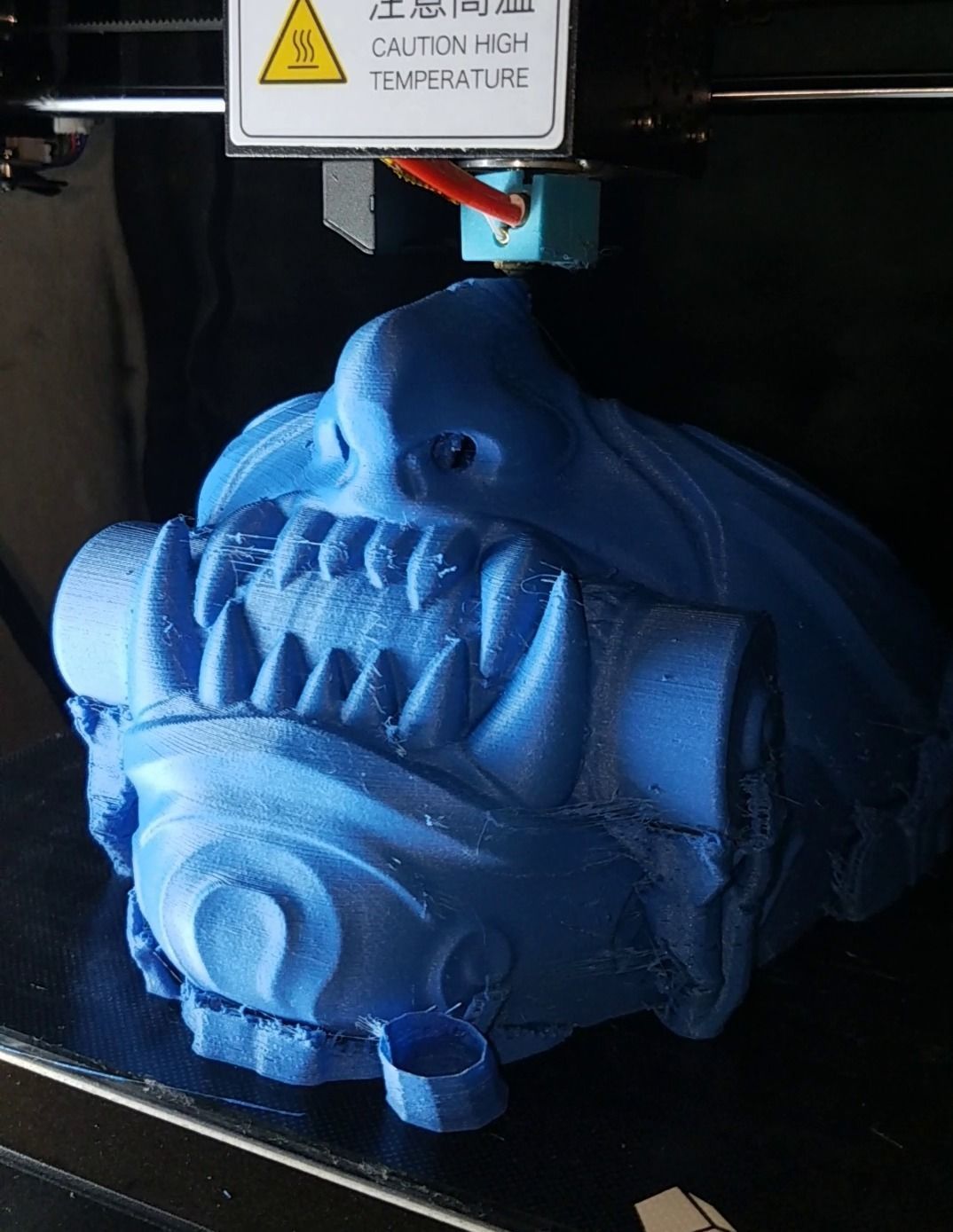 Oni mask 3D print model_9