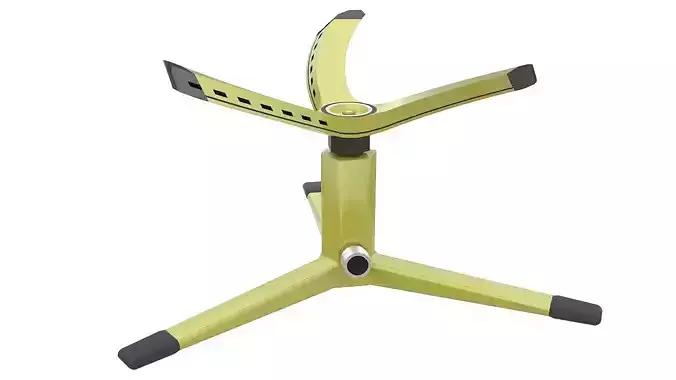 Yellow sprinkler 3D model