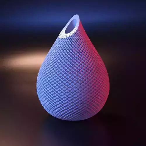 Vase drop 3D print model