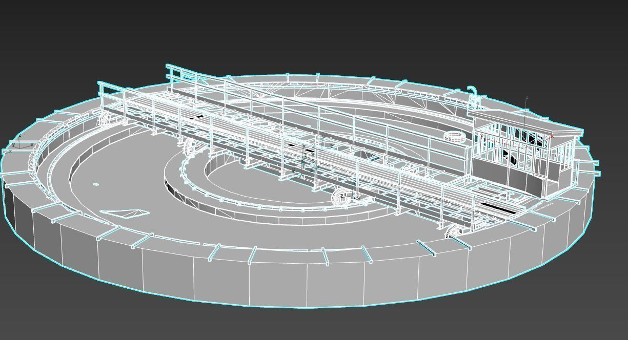 Abandoned Railway Turntable  3D model_19
