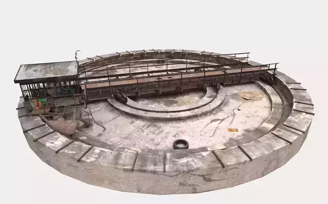 Abandoned Railway Turntable 