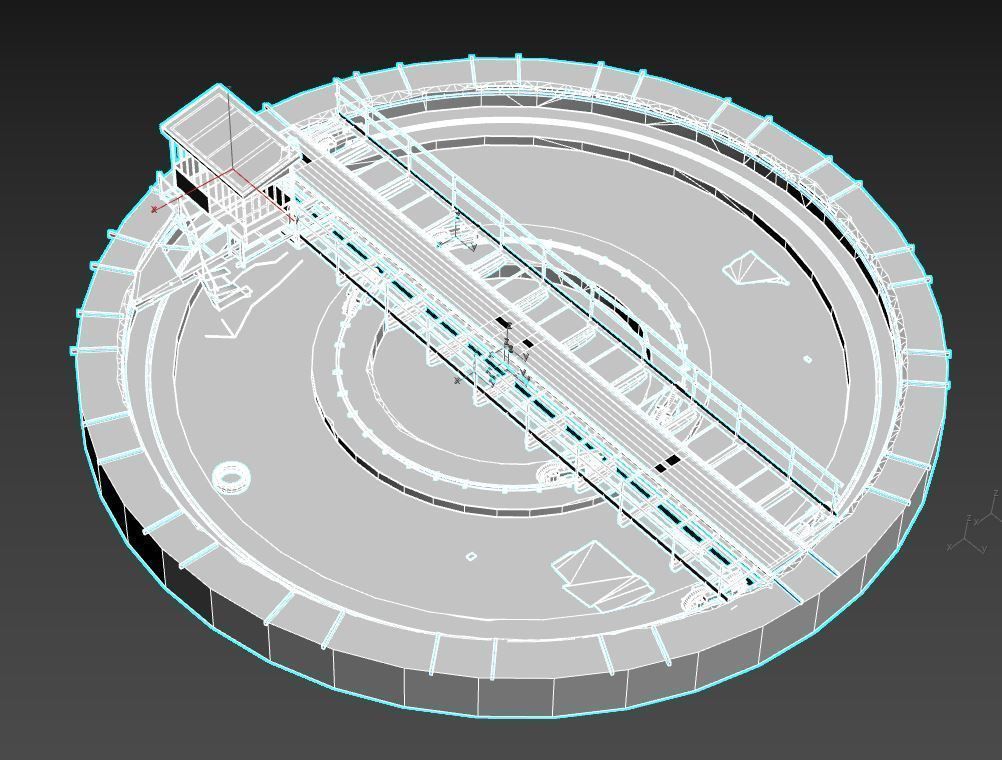 Abandoned Railway Turntable  3D model_18