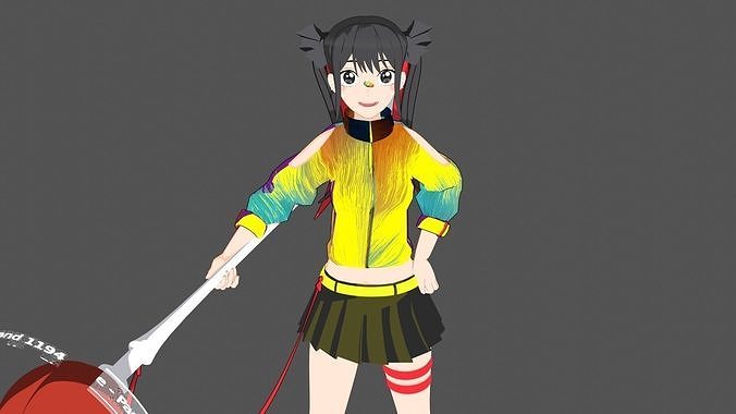 marin Kitagawa 3D print model