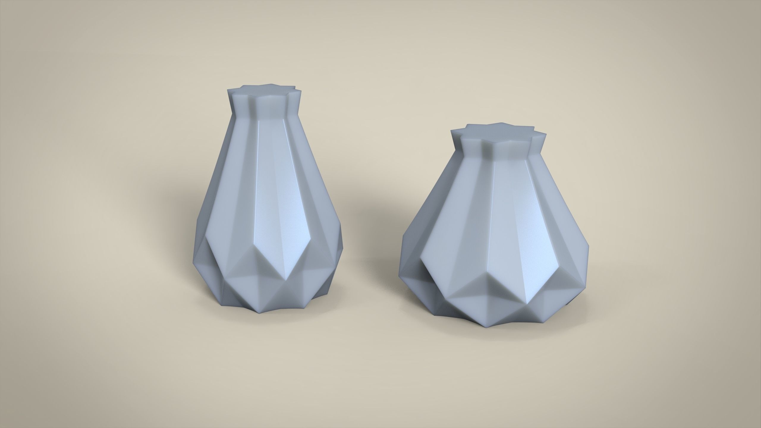 Vase candle for silicone mold 3D 3D print model_2