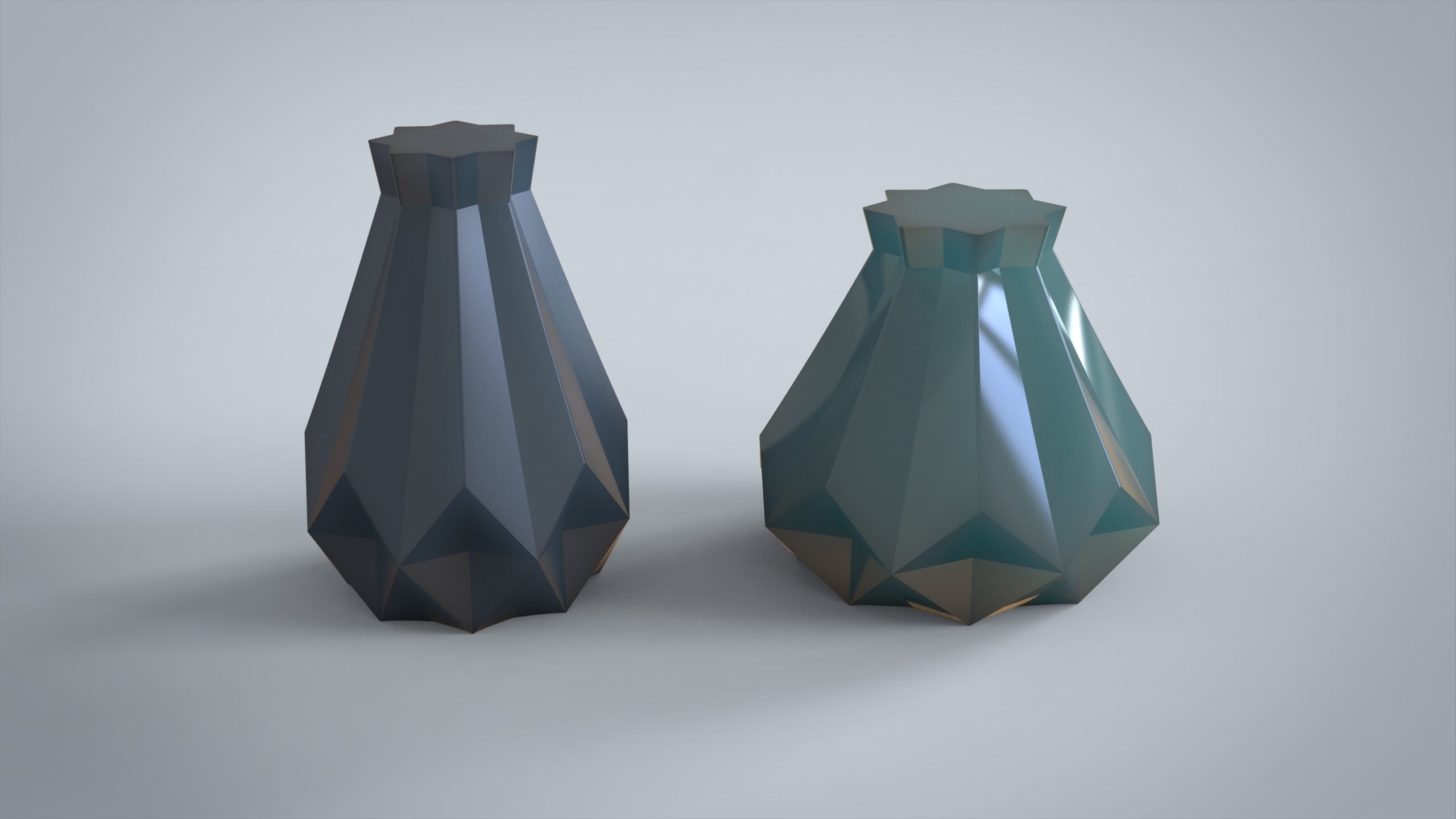 Vase candle for silicone mold 3D 3D print model_3