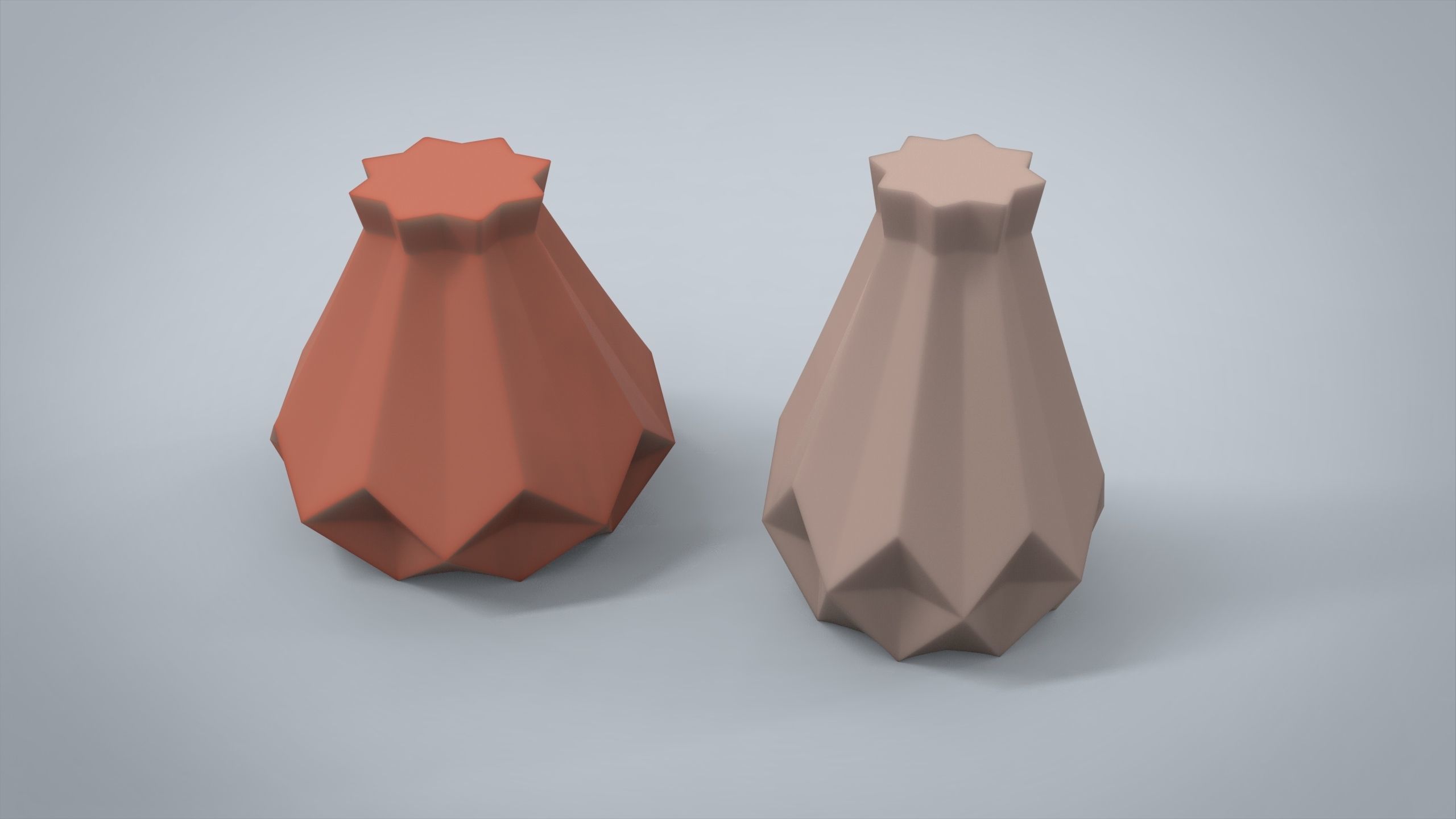 Vase candle for silicone mold 3D 3D print model_6