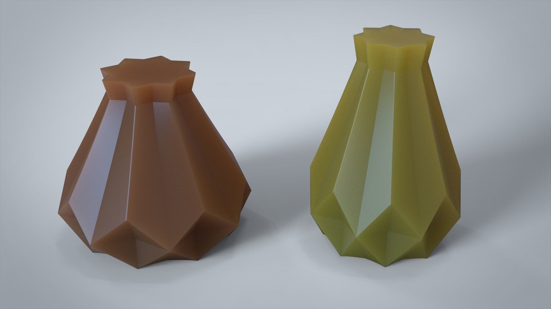 Vase candle for silicone mold 3D 3D print model_5