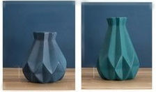 Vase candle for silicone mold 3D 3D print model_1