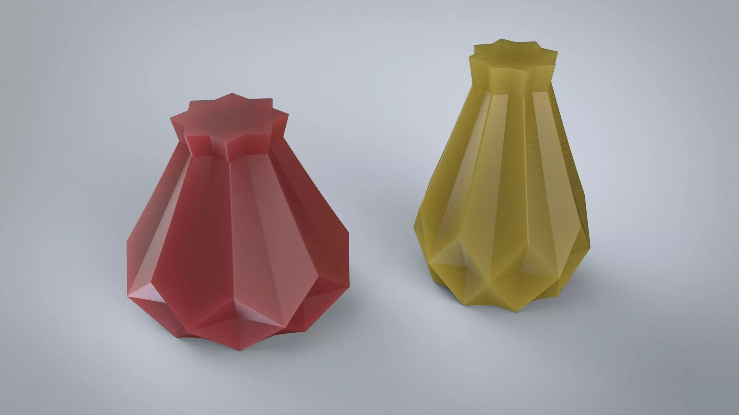 Vase candle for silicone mold 3D 3D print model_0