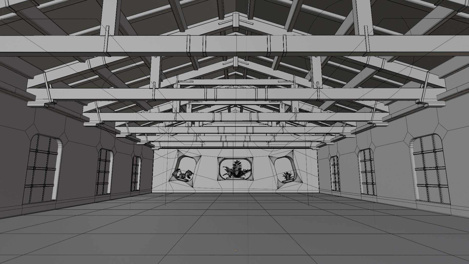 Car studio interior 02 3D model Low-poly 3D model_17