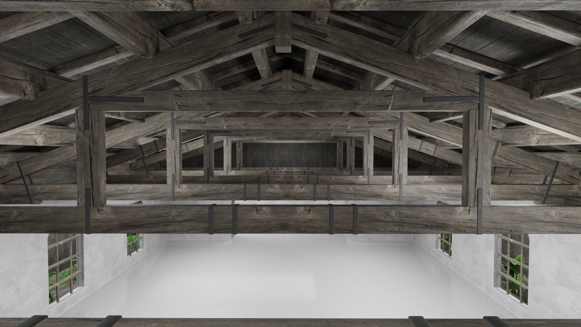 Car studio interior 02 3D model Low-poly 3D model_8