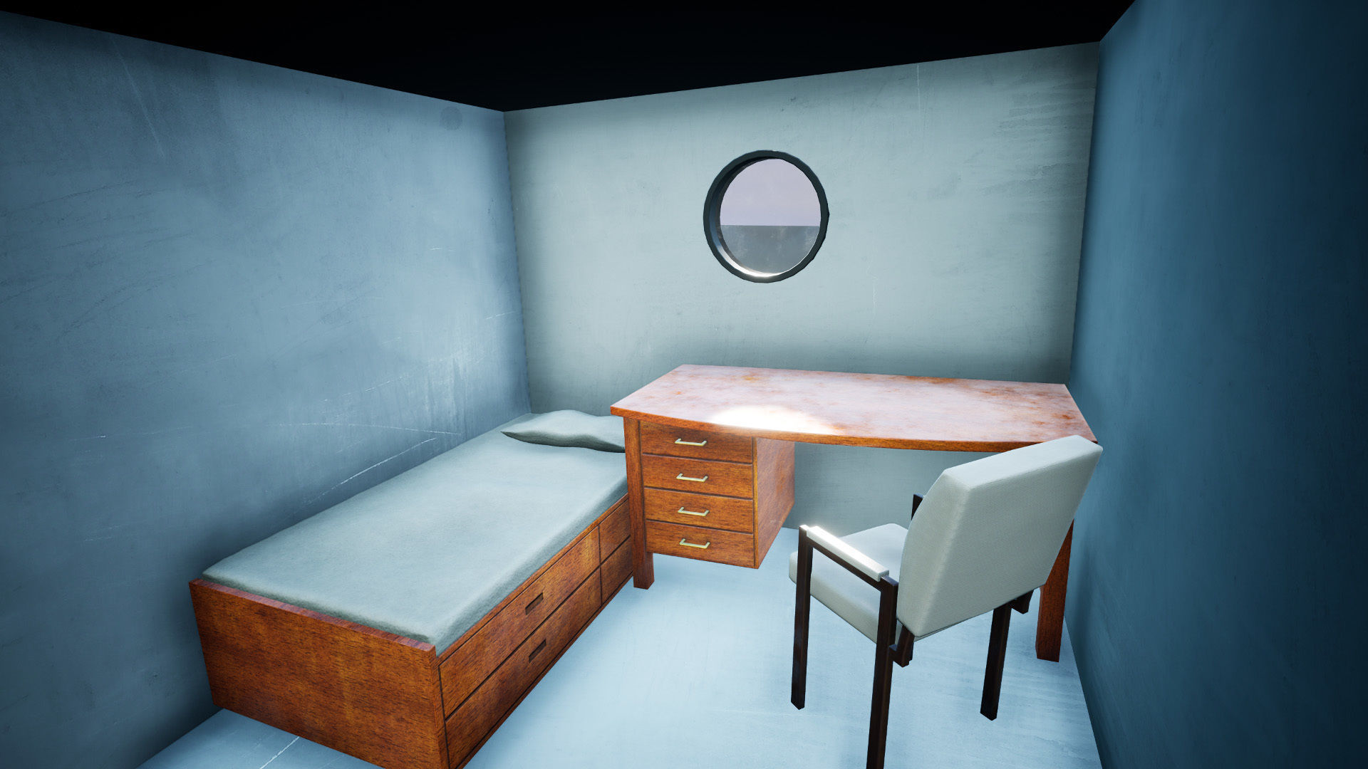 Tanker Ship Low-poly 3D model_17