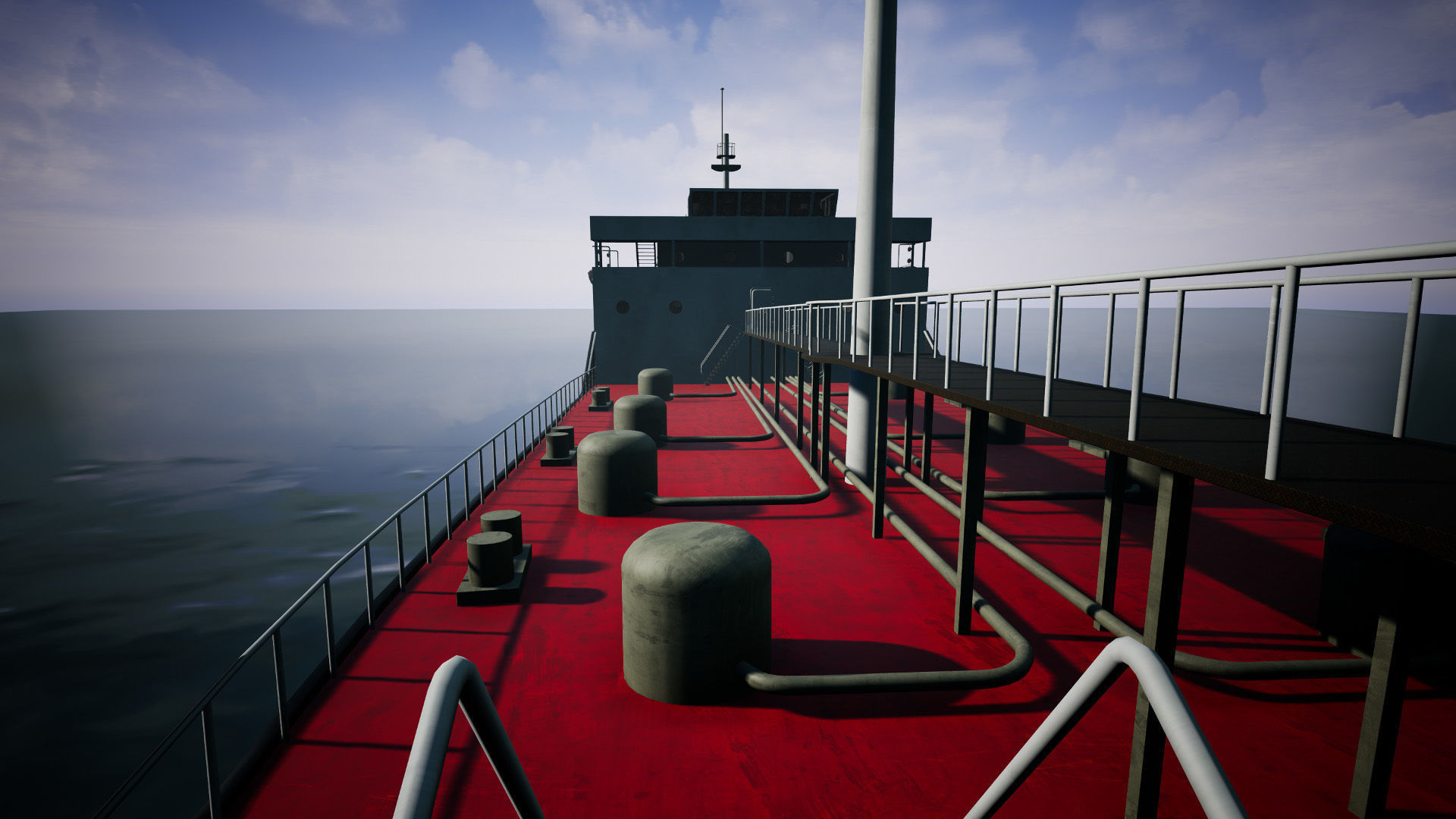 Tanker Ship Low-poly 3D model_21