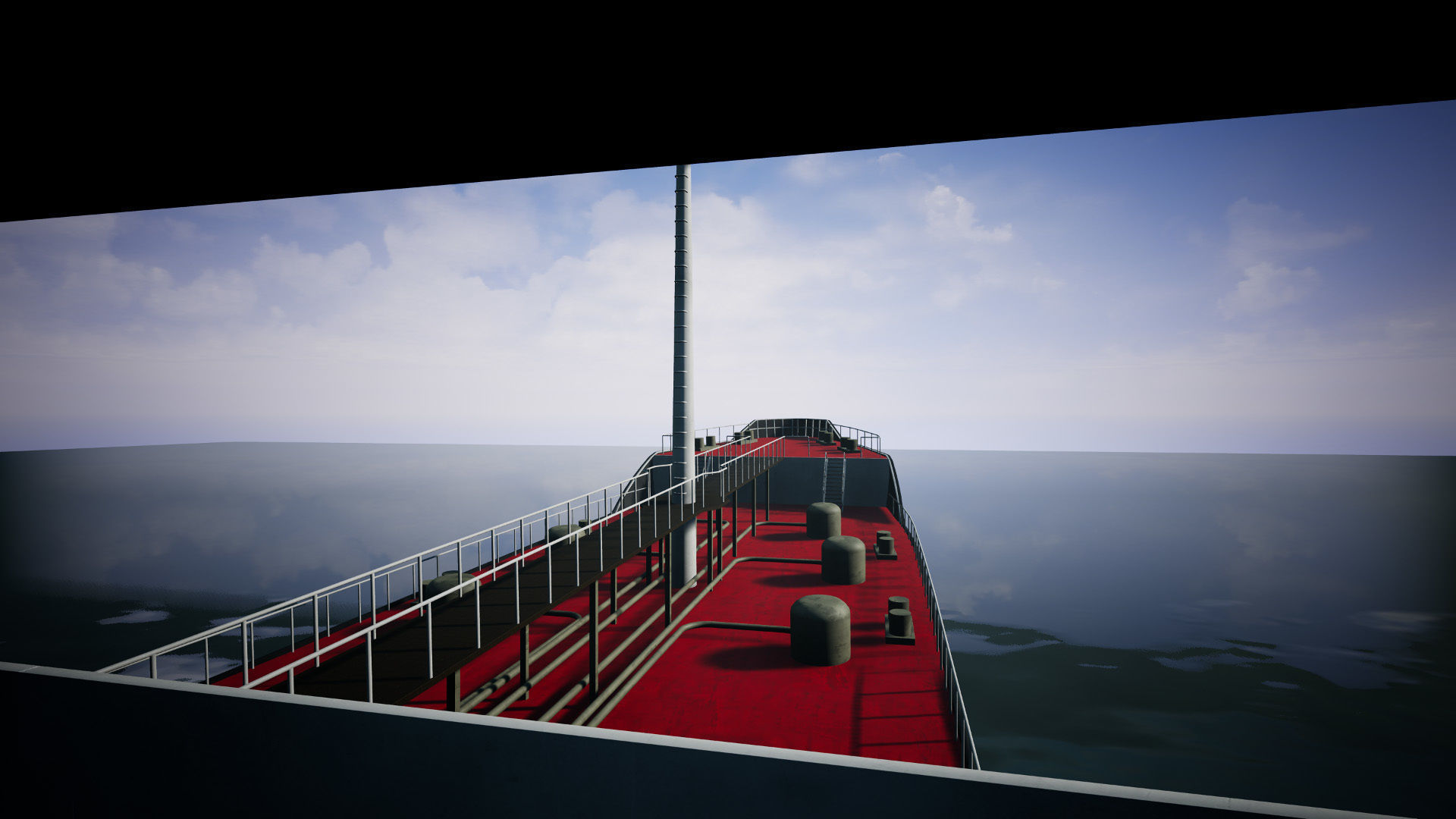 Tanker Ship Low-poly 3D model_19